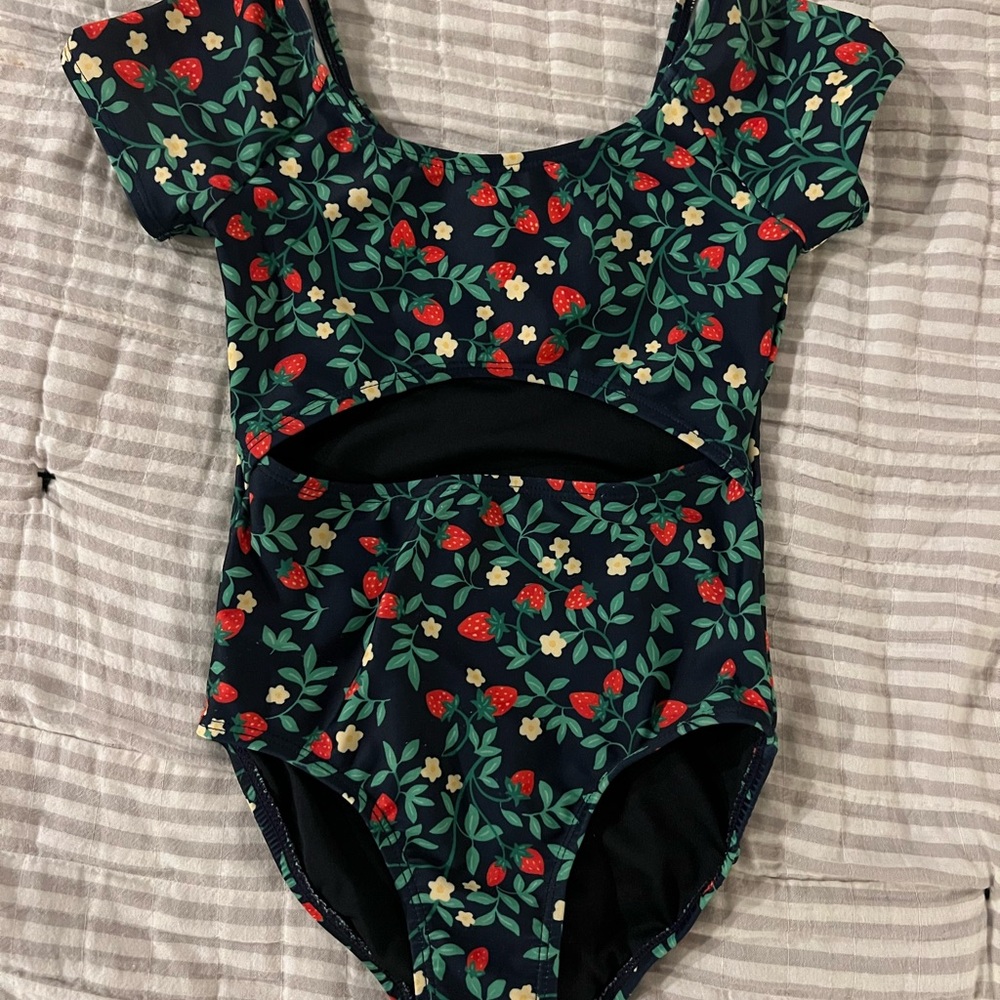 Old Navy Strawberry Cut Out Swimsuit